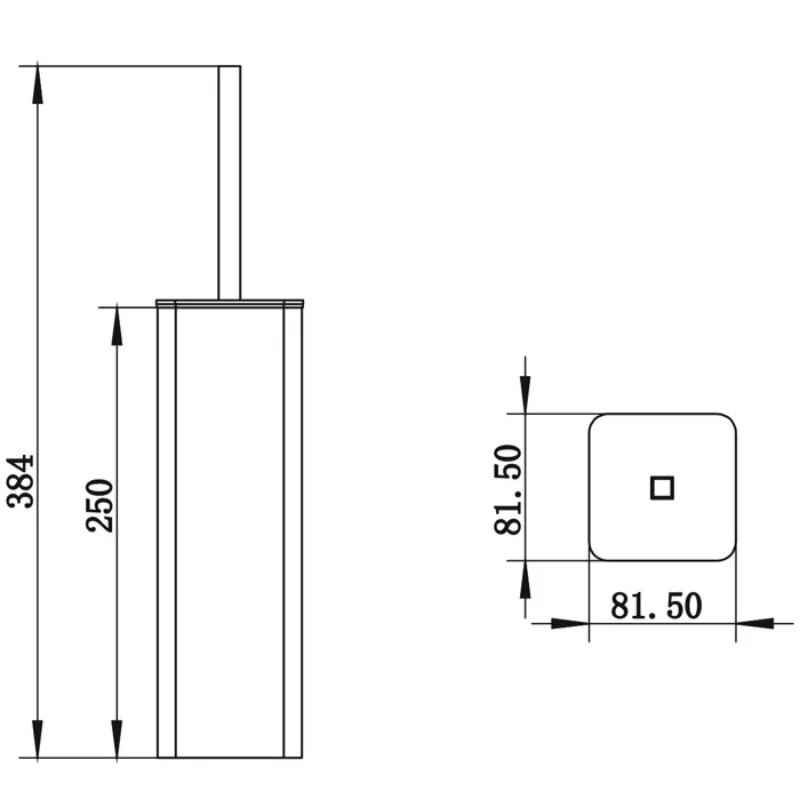 Ёршик Whitecross Cubo CU2474NIB серый