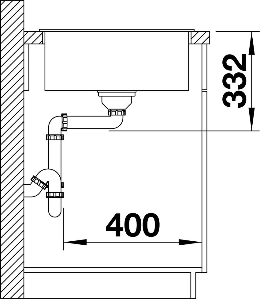 Кухонная мойка Blanco Zia 5 S 520512 тёмная скала