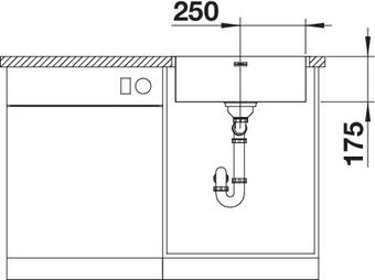 Кухонная мойка Blanco Supra 500-IF 523361