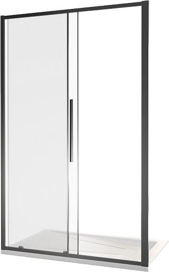 Душевая дверь в нишу 140 см Good Door Idea WTW-140-C-B ИД00011 стекло прозрачное