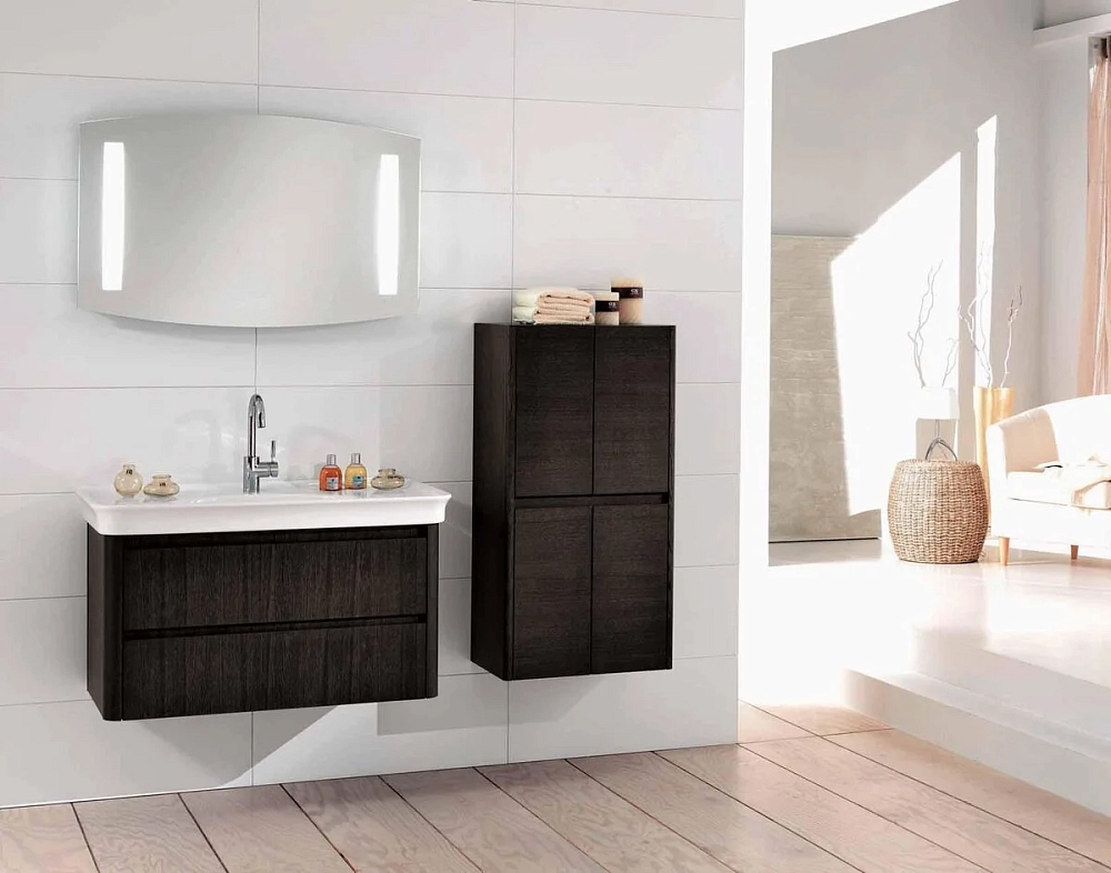 Тумба под раковину Berloni Bagno Tess TS BS21 коричневый