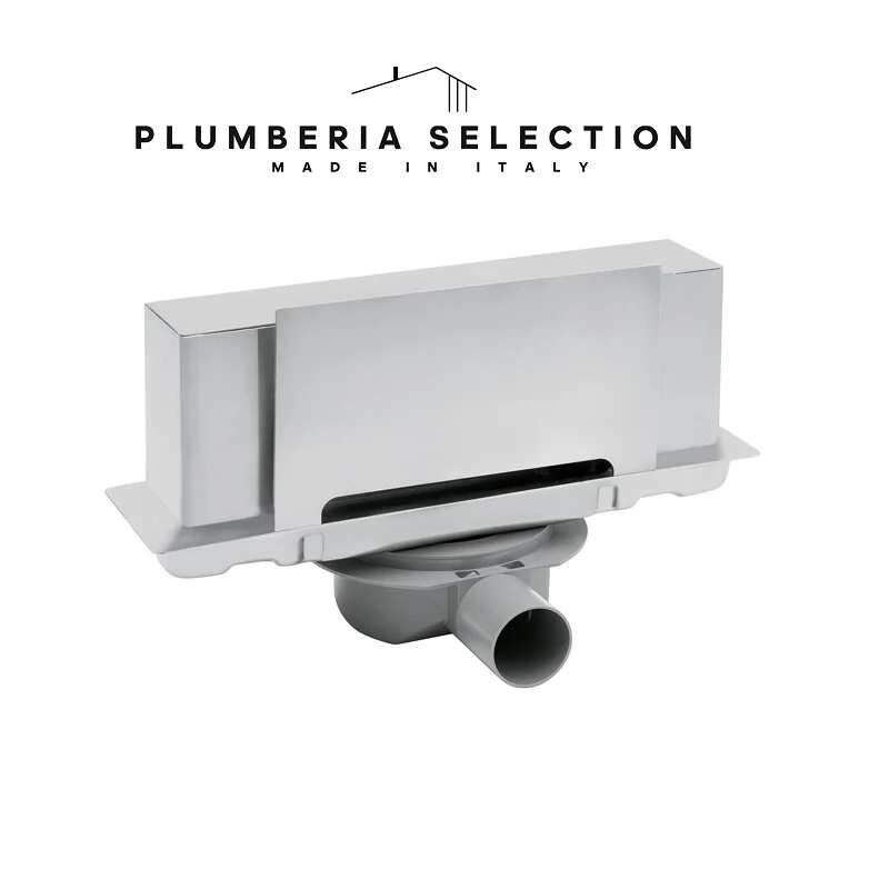 Дренажный канал Plumberia Selection PSW Walldrain PSW30MT, 30 см, нержавеющая сталь матовая