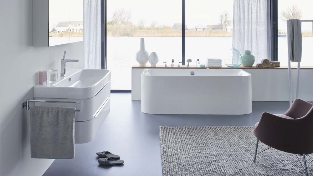 Тумба с раковиной Duravit Happy D.2 65 белая