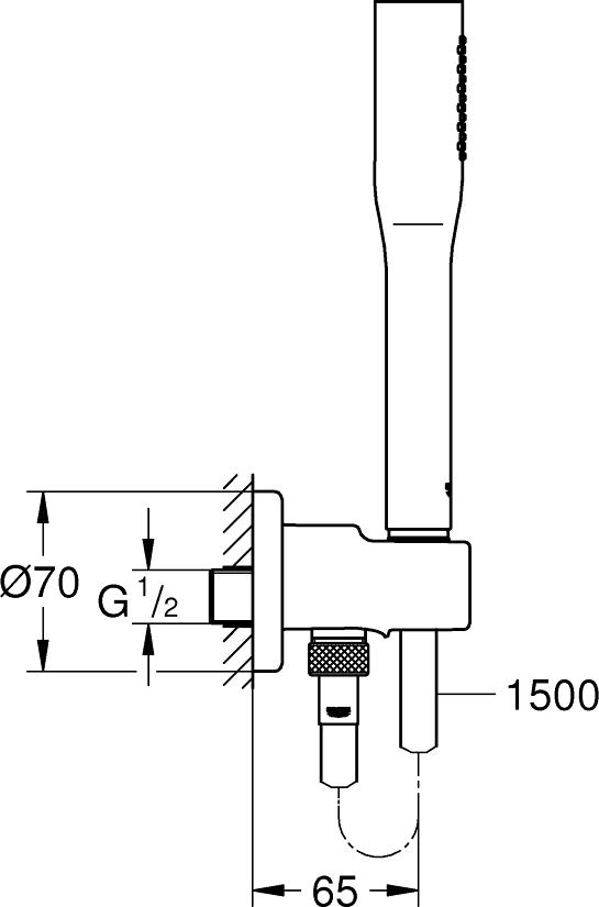 Душевой гарнитур Grohe Euphoria Cosmopolitan 26404000