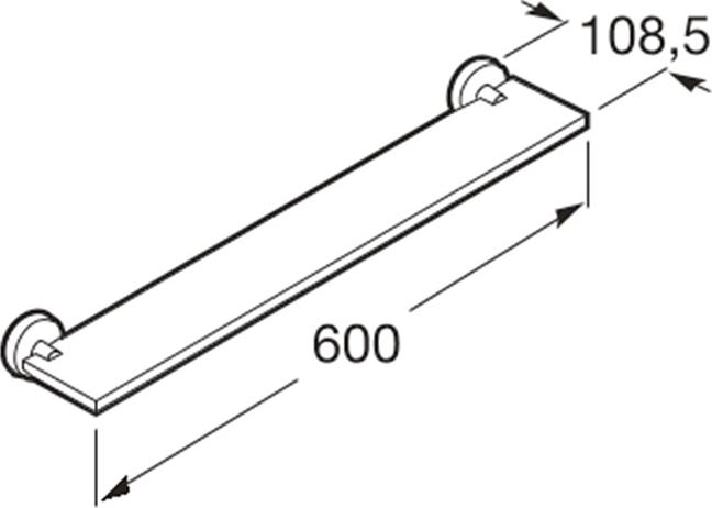 Полка Roca Twin 816708001