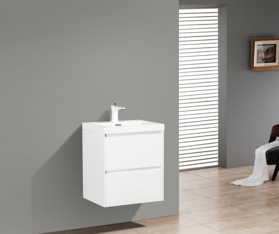 Тумба для комплекта BelBagno Pietra Mini-500-2C-SO-BL Bianco Lucido