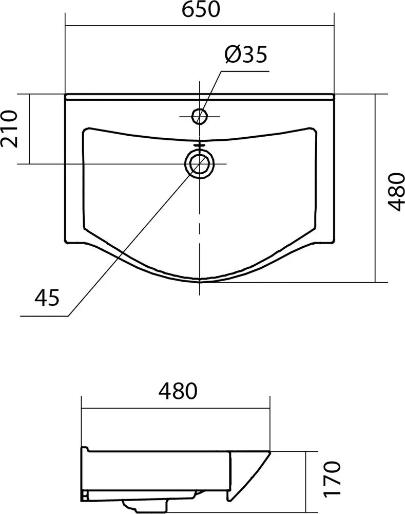 Тумба с раковиной Aquaton Беверли 1A235301BV010/1WH302501 белый