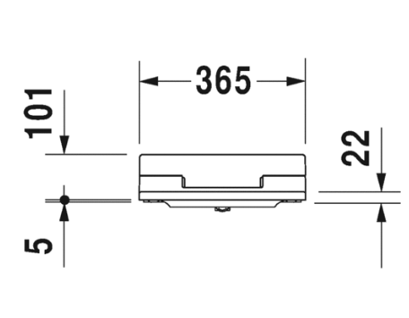 Крышка-биде для унитаза Duravit SensoWash Slim 611300002000300