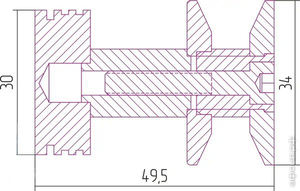 Вешалка Сунержа Каньон 31-2010-0003, черная