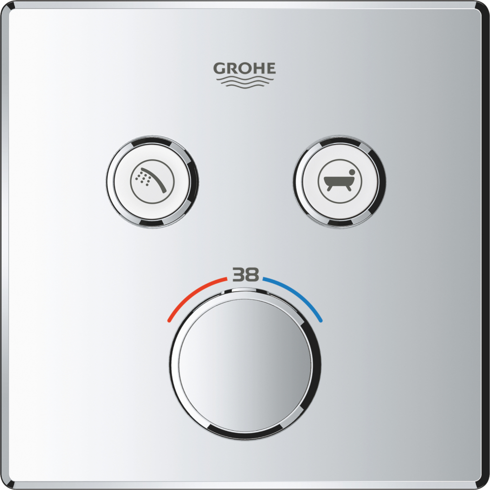 Термостат Grohe Grohtherm SmartControl 29124000 для ванны с душем