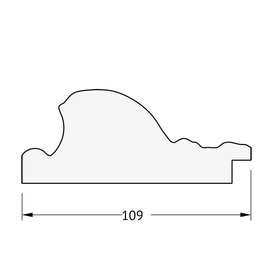 Зеркало Evoform Definite BY 4470 бронза