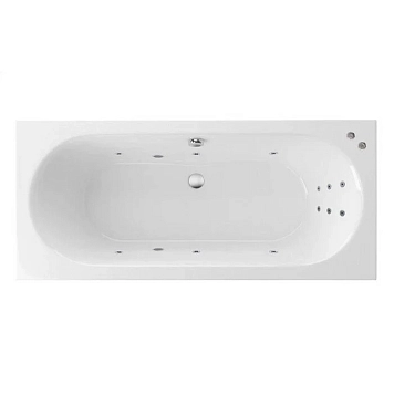 Акриловая ванна Excellent Oceana 160х75 WAEX.OCE16S.LINE.CR хром, белый