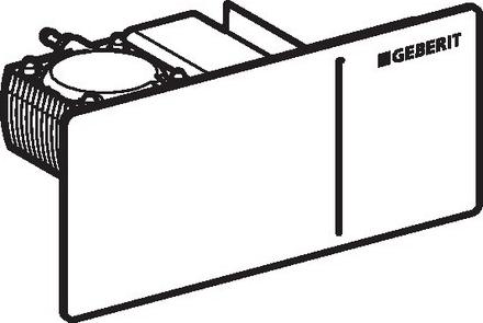 Кнопка смыва Geberit Sigma 70 115.635.SJ.1 чёрная