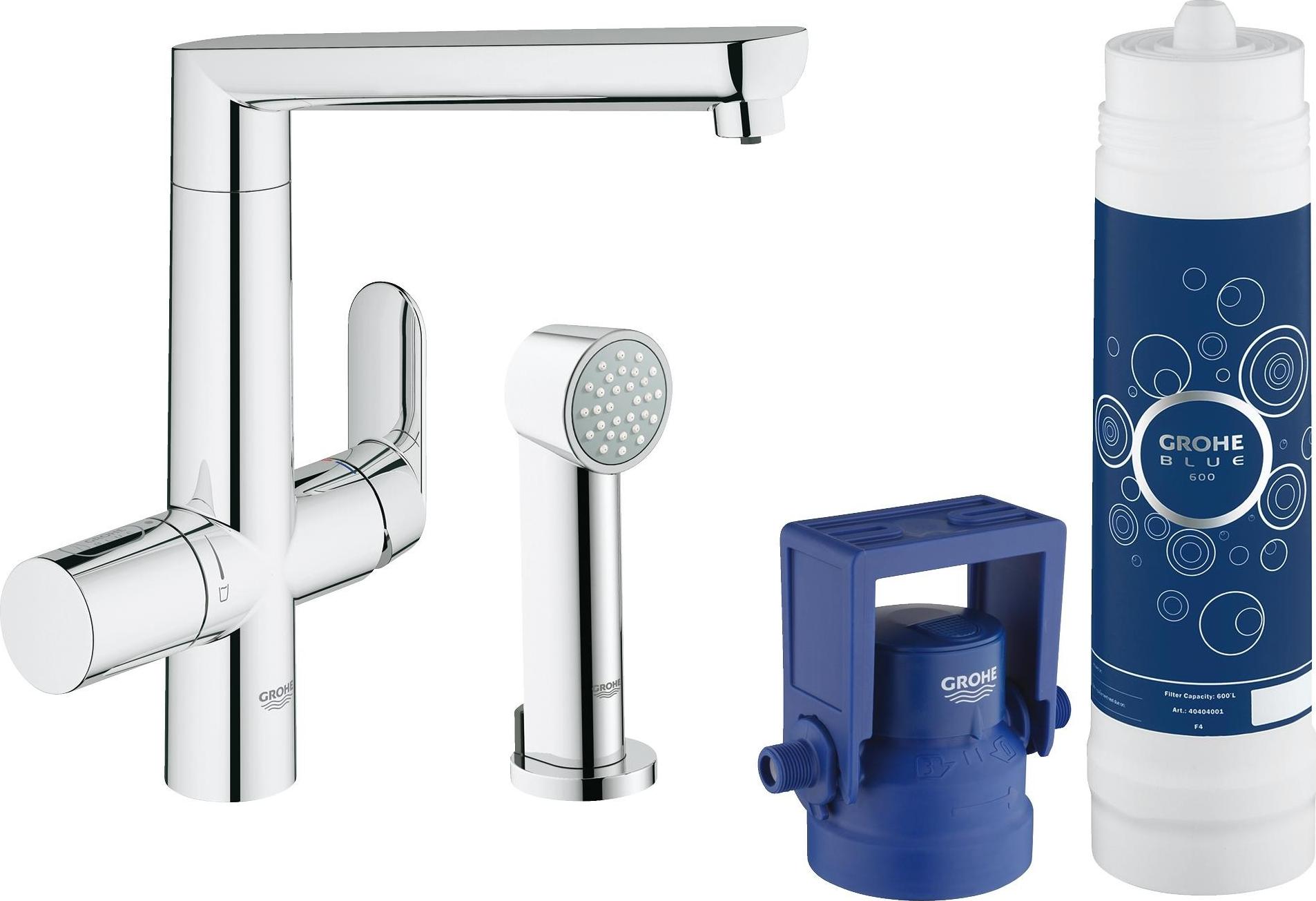 Смеситель для кухонной мойки Grohe Blue 31354001