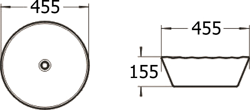 Рукомойник Sturm Essential Azalea ST-AZ334500-NBNCR