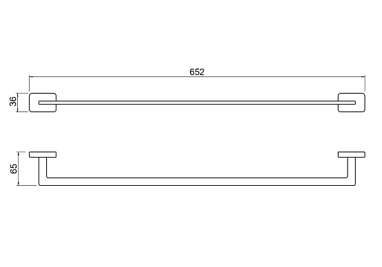 Полотенцедержатель Aquatek Европа AQ4314MB черный