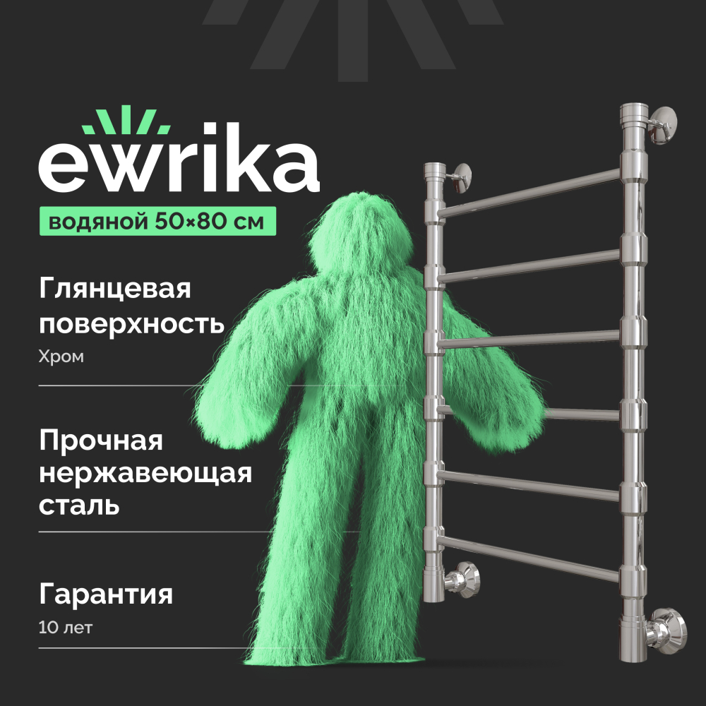 Полотенцесушитель водяной Ewrika