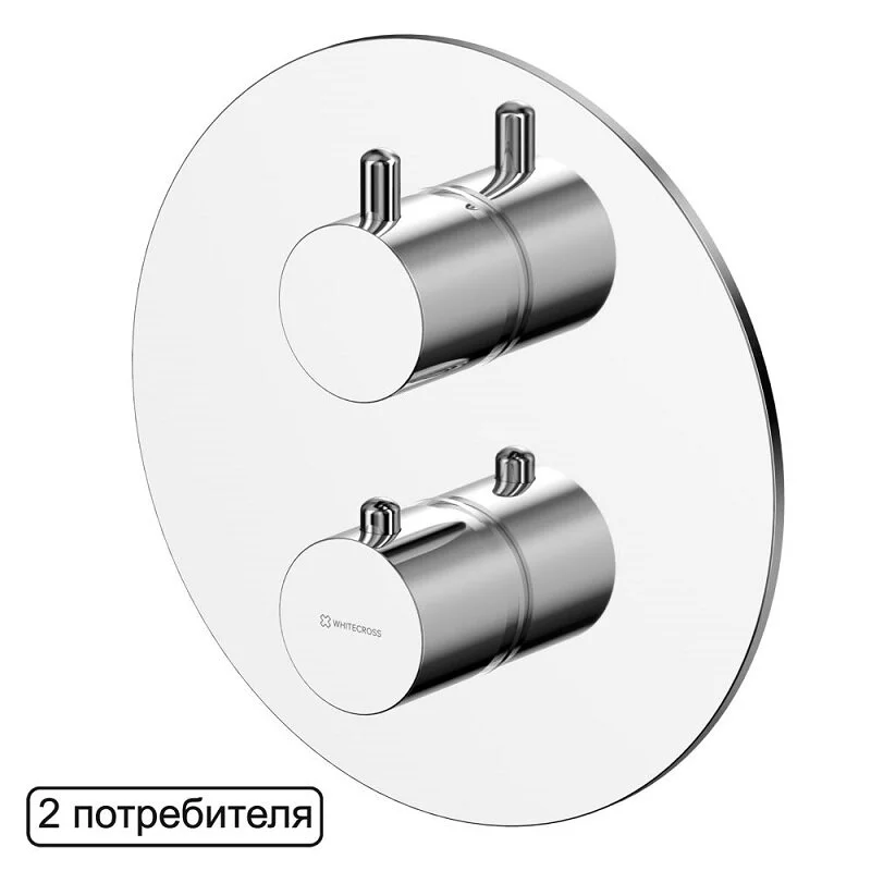 Хромированный смеситель для душа Whitecross Y chrome Y1236CR