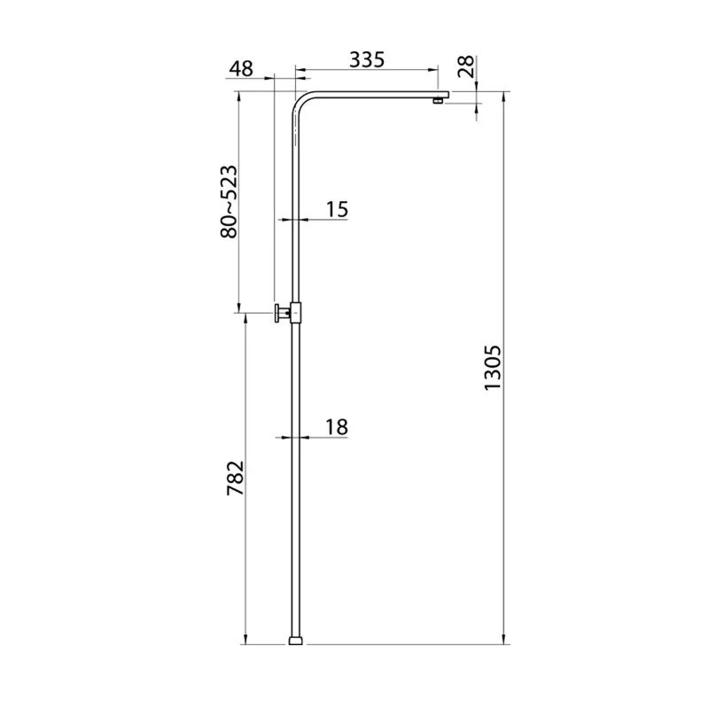 Душевая система Elghansa Shower Systems 2305599-2K (Set-25-New) хром