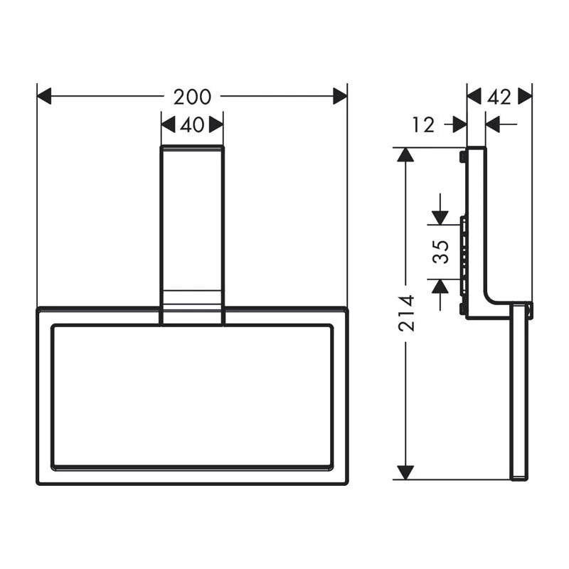 Полотенцедержатель Axor Universal Accessories 42623800 серый