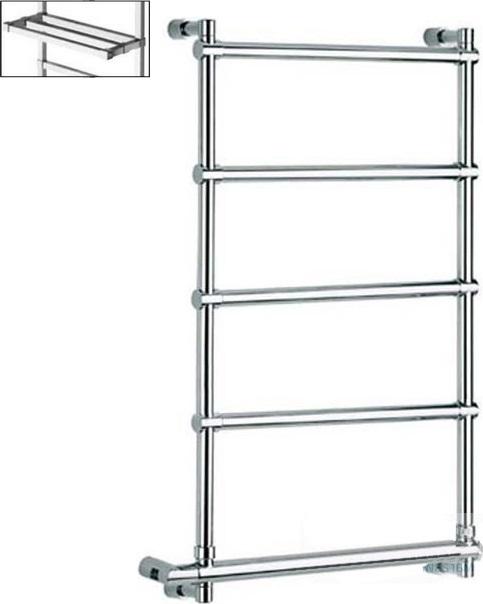 Полотенцесушитель электрический Margaroli Sole 542-5 BOX 5424705CRPB с полкой, хром