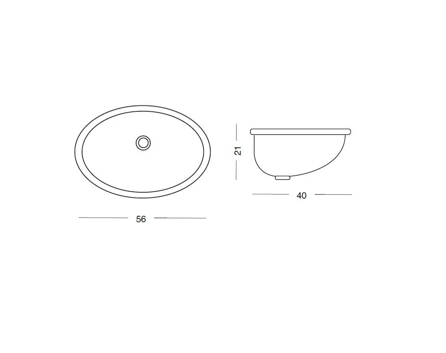 Раковина Eurodesign L0-56 белый