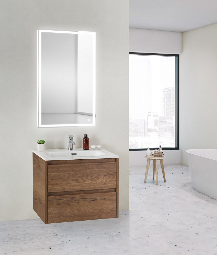 Тумба для комплекта BelBagno KRAFT 39-700/390-2C-SO-RT rovere tabacco