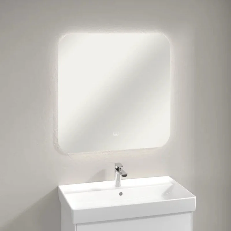 Зеркало Villeroy&Boch More to See Lite A4628000 80 х 80 см, светодиодная подсветка