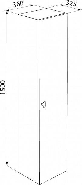 Пенал Iddis Rise RIS36W0i97