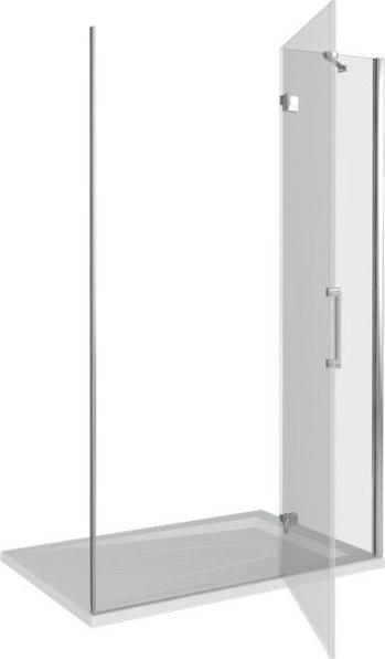 Душевая дверь в нишу 120 см Good Door Saturn WTW-120-C-CH-L СА00003 стекло прозрачное