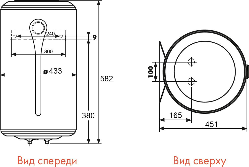 Водонагреватель Atlantic Steatite Elite 50