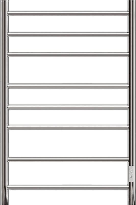 Полотенцесушитель электрический Point PN10848 П8 400x800 диммер справа, хром