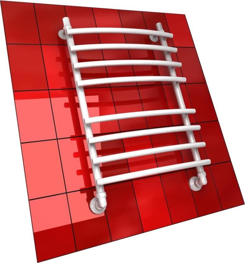 Полотенцесушитель водяной Двин R primo 1"-3/4"-1/2" 4627085947912, белый