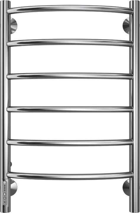 Полотенцесушитель электрический Terminus Классик П6 400x650 4670078531315 левый, хром