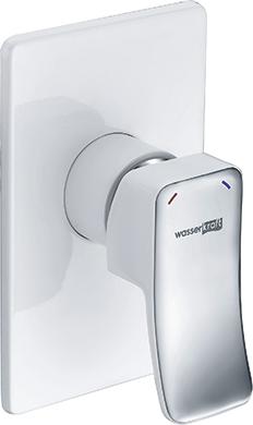 Смеситель WasserKRAFT Aller 1060WHITE 10651 WHITE для душа