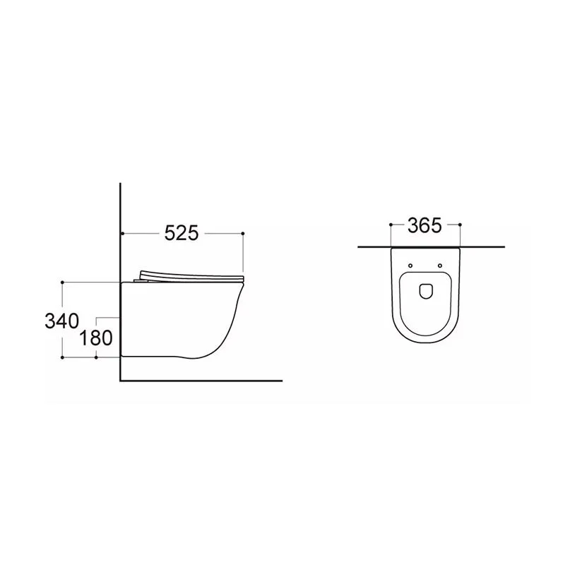 Инсталляция Ideal Standard Prosys Eco Frame M с безободковым унитазом Aquatek Классик E233267/AQ1111-00, AQ1111-00, белый, сиденье микролифт