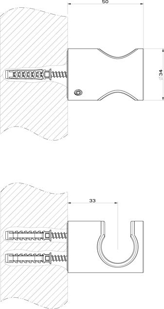 Держатель для душа Gessi Inciso 58157#149, finox