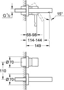 Смеситель Grohe Essence 19408000