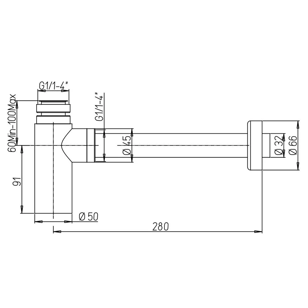 Сифон для раковины Paini COX 78PJ849 золото