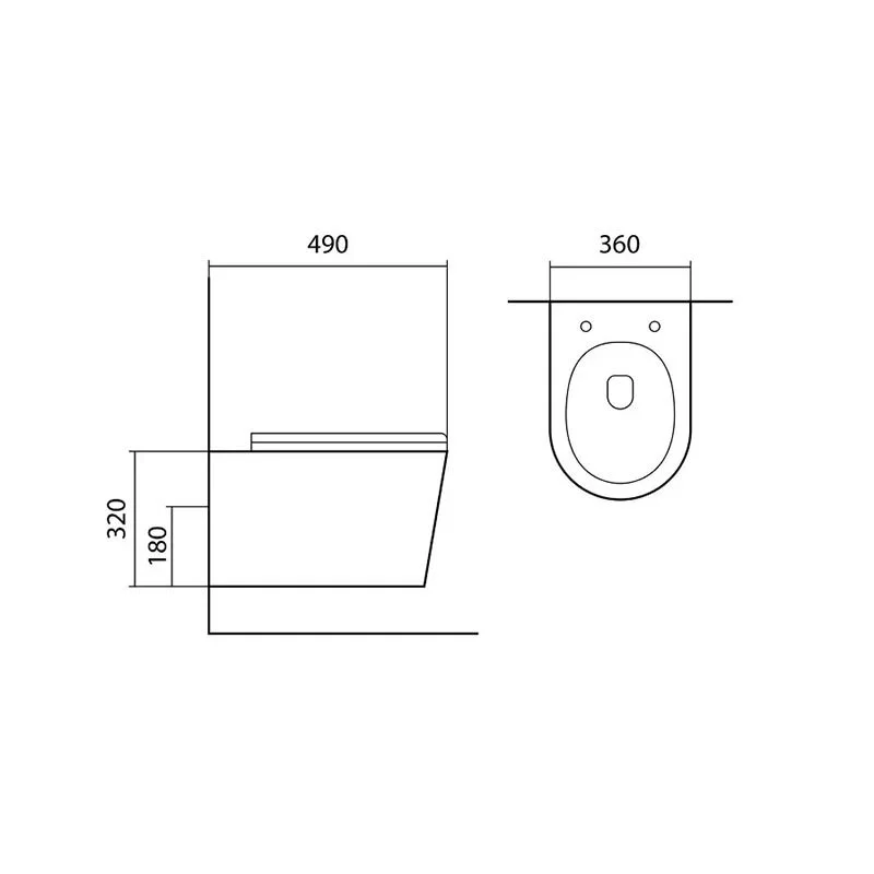 Инсталляция Ideal Standard Prosys Eco Frame M с безободковым унитазом Aquatek Вега E233267/AQ1904-00, AQ1904-00, белый, сиденье Soft Close