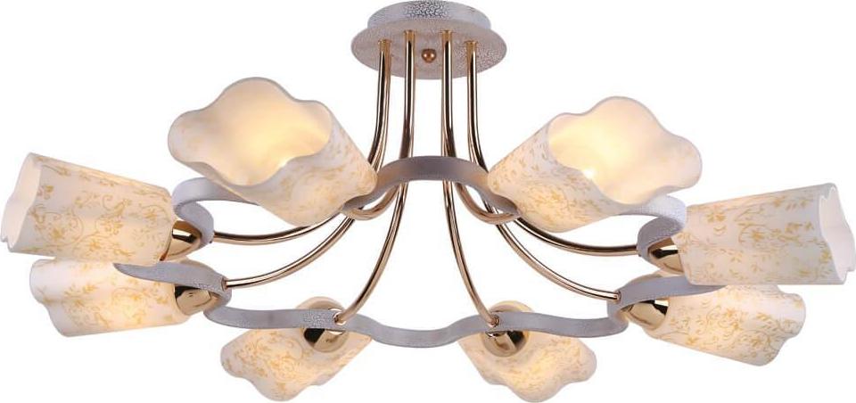 Потолочная люстра Arte Lamp Romola A8182PL-8WG