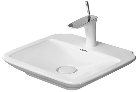 Раковина накладная Duravit PuraVida 721500000 белый