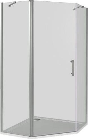 Душевой уголок 100х100 см Good Door Mokka PNT-100-C-WE МК00015 стекло прозрачное