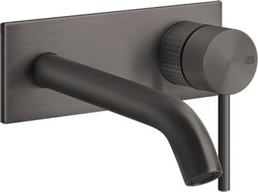 Смеситель для раковины Gessi 316 Cesello 54488#707, brushed black metal PVD