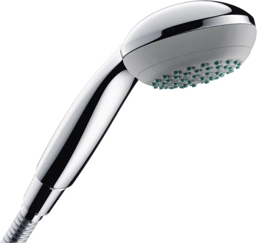 Душевой гарнитур Hansgrohe Crometta 85 Vario 27762000, штанга 90 см, корпус хром, лицевая часть серая