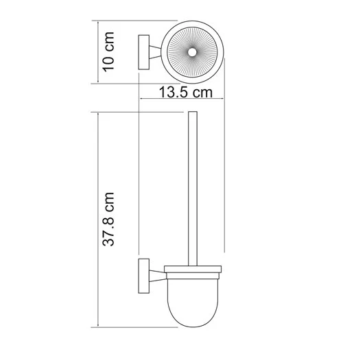 Ёршик WasserKRAFT Isen К-4000 K-4027 хром