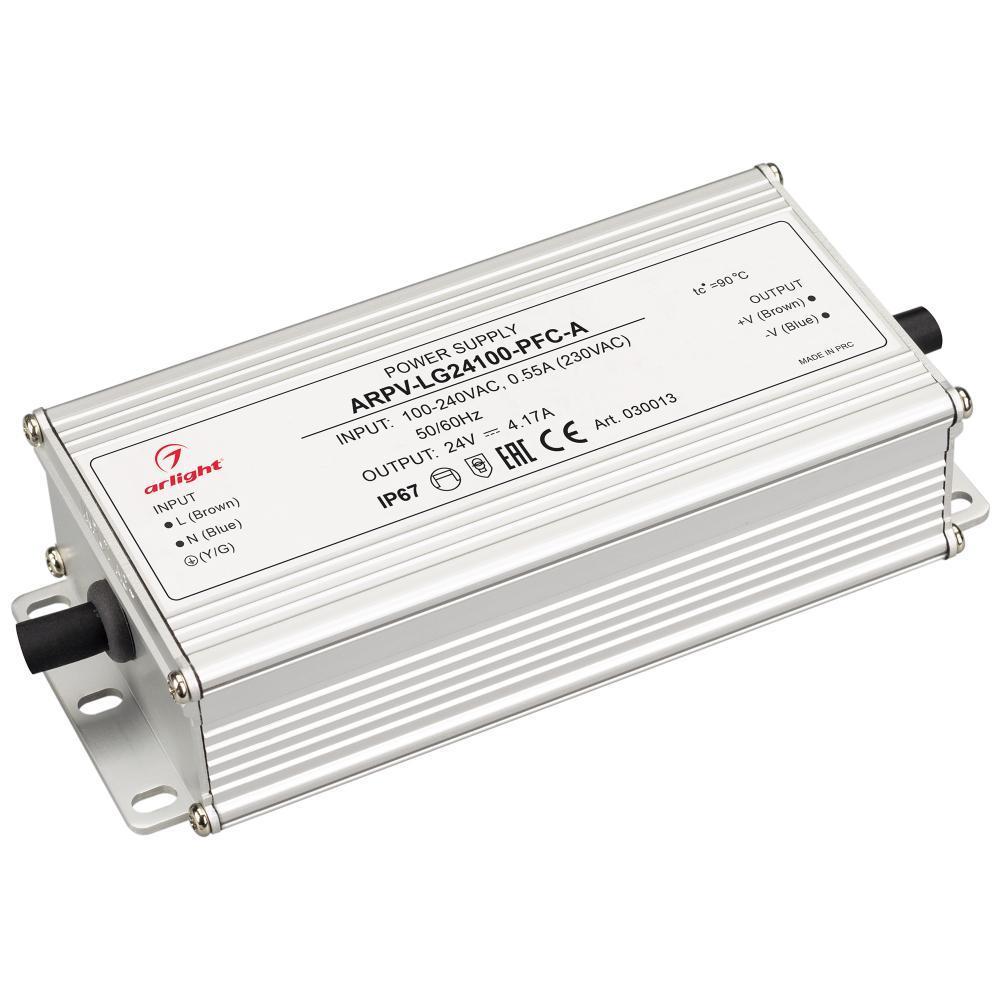 Блок питания Arlight ARPV-LG24100-PFC-A 24V 100W IP67 4,17A 030013