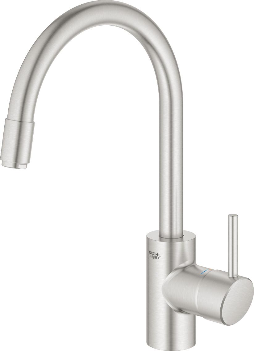 Смеситель для кухонной мойки Grohe Concetto new 32663DC3 суперсталь