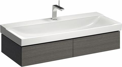 Тумба под раковину 120 см Geberit Xeno² 500.517.43.1, серый