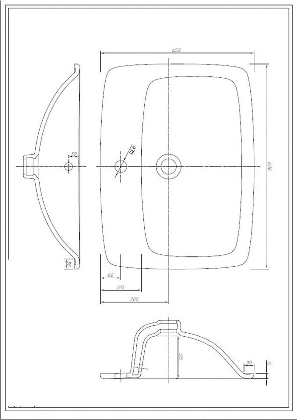 Раковина 60 см IFO Special RP711116000